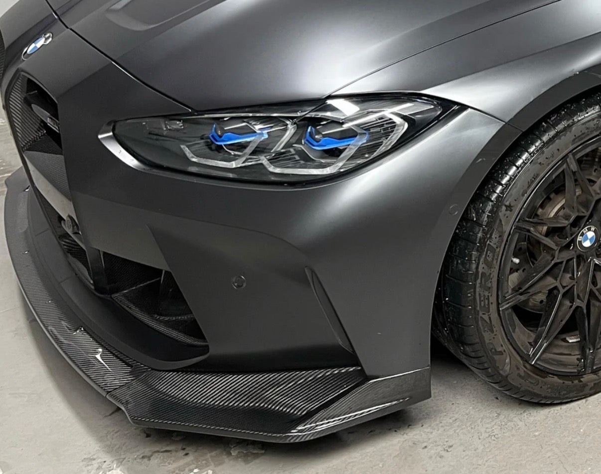 BMW G80 / G81 / G82 / G83 Dry Carbon Fiber V2-Style Front Lip