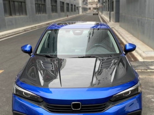 2022–2025 Honda Civic (FE1/FE2/FE4) Carbon Fiber HT Hood
