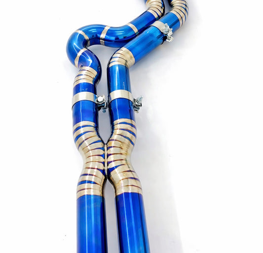 BMW G8x M3, M4, M2 LP Titanium Resonated Midpipe