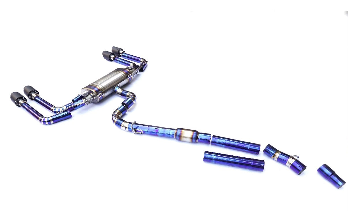 2015–2023 Audi S3 2.0T Titanium Valvetronic Catback Exhaust