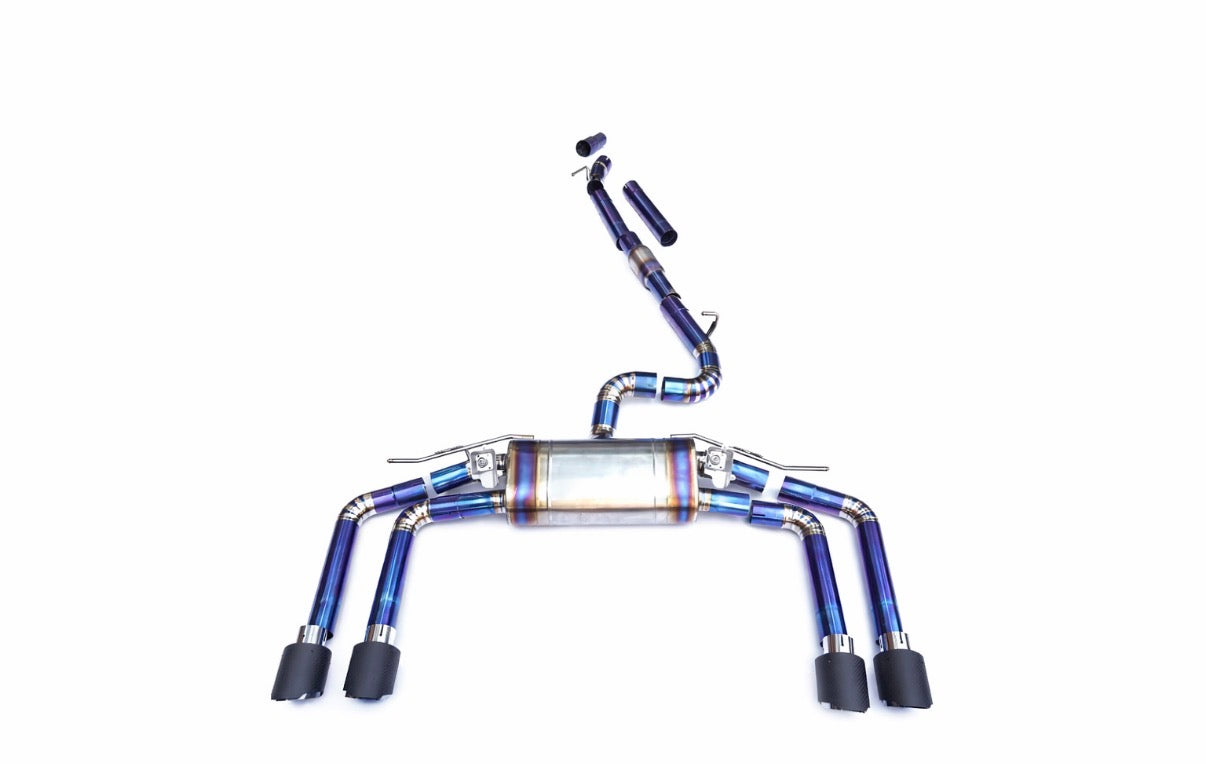 2015–2023 Audi S3 2.0T Titanium Valvetronic Catback Exhaust
