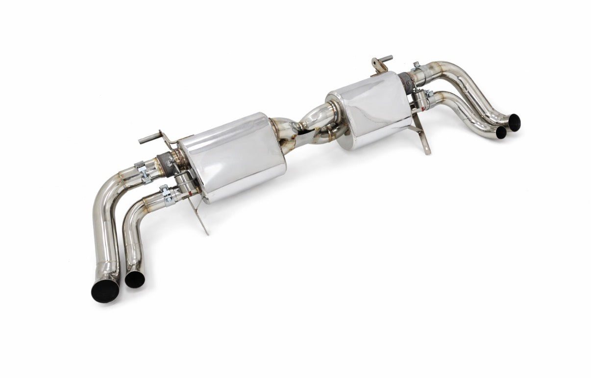 Audi R8 V8 4.2L / V10 5.2L Stainless Steel Valvetronic Axle-Back Exhaust
