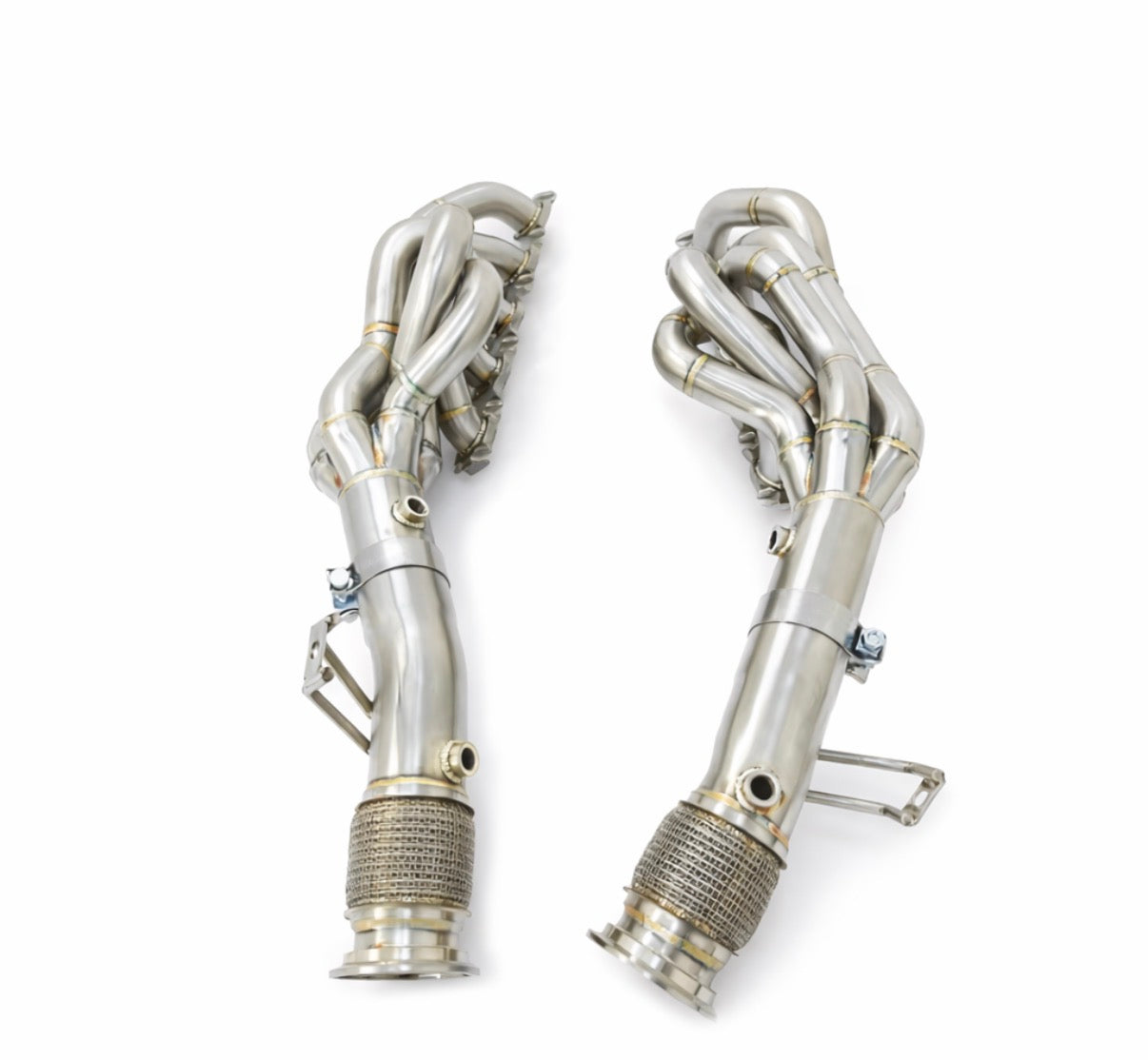 2008-2024 Audi R8 V10 5.2L Long Tube Cat-less Race Headers