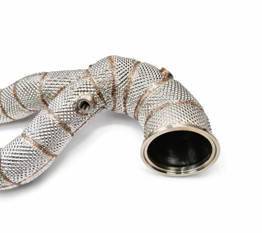 2017+ Audi RS3 / TTRS 2.5T High-Flow Cat-less Downpipe