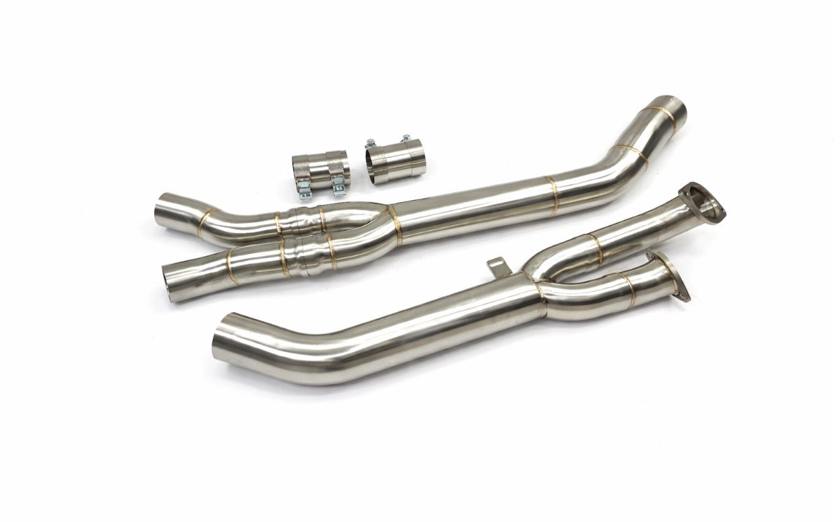 BMW M3 / M4 / M2 G80 / G82 / G87 / G8X 3.5-Inch Stainless Steel Midpipe