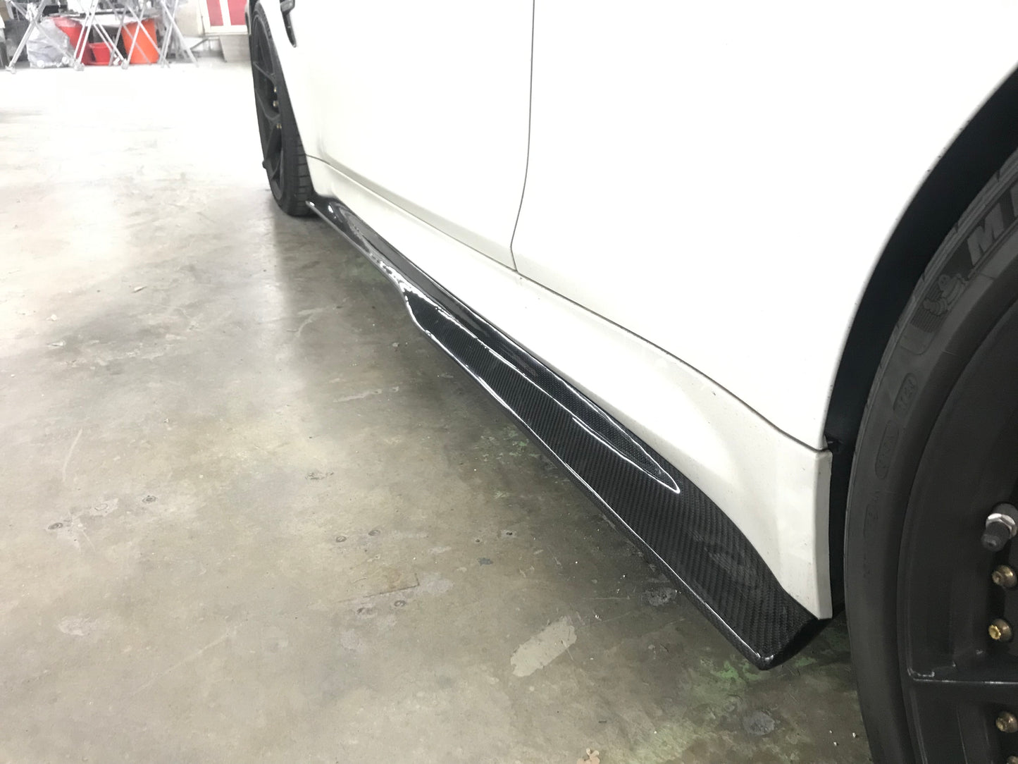 2015-2020 F82 M4 PSM STYLE CARBON FIBER SIDE SKIRTS