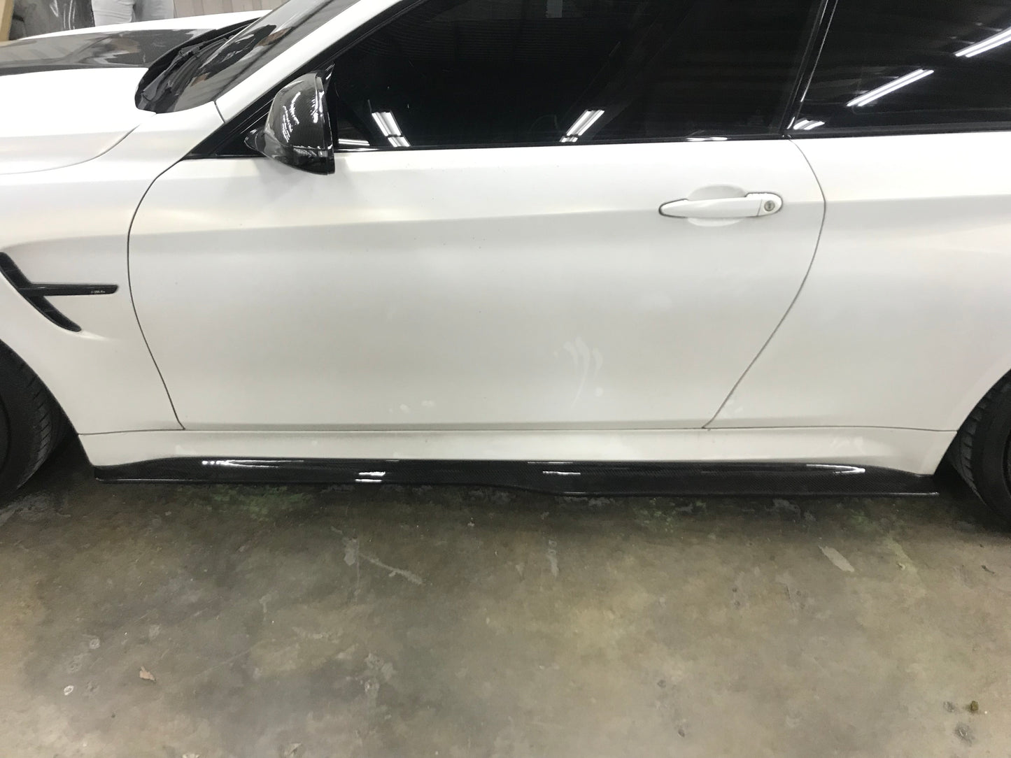 2015-2020 F82 M4 PSM STYLE CARBON FIBER SIDE SKIRTS