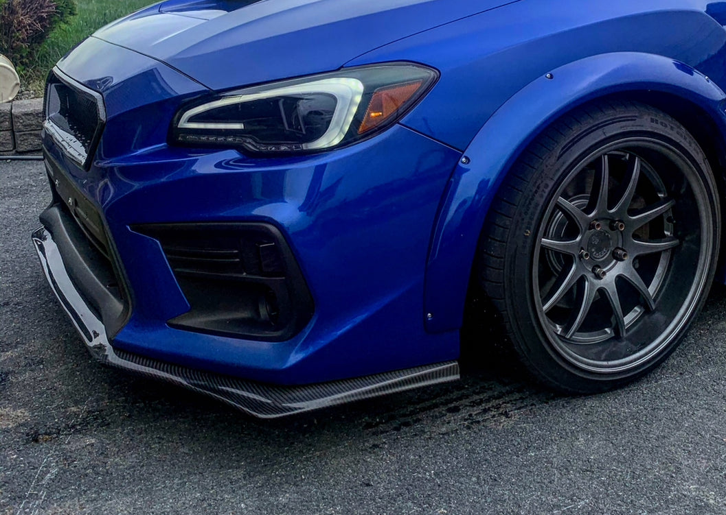 2018-2021 SUBARU WRX / STI HT Style Carbon Fiber Front Lip