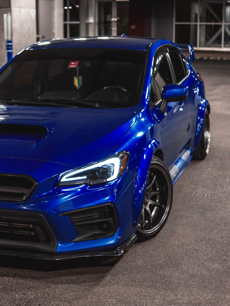 2018-2021 SUBARU WRX / STI HT Style Carbon Fiber Front Lip