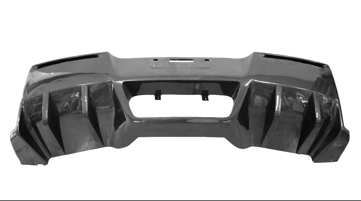 2014-2019 Chevrolet Corvette C7 R1 Carbon FIber Rear Diffuser