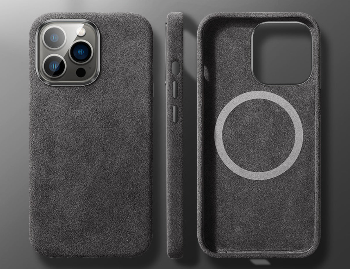 CarbonArmor Alcantara iPhone Cases w/ MagSafe