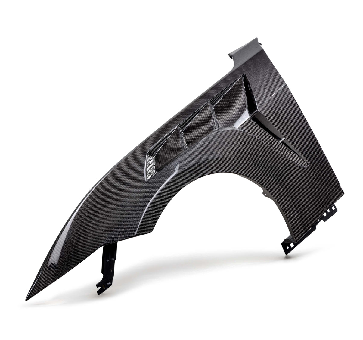 2024+ Ford Mustang S650 GTP Style Carbon Fiber Vented Front Fenders