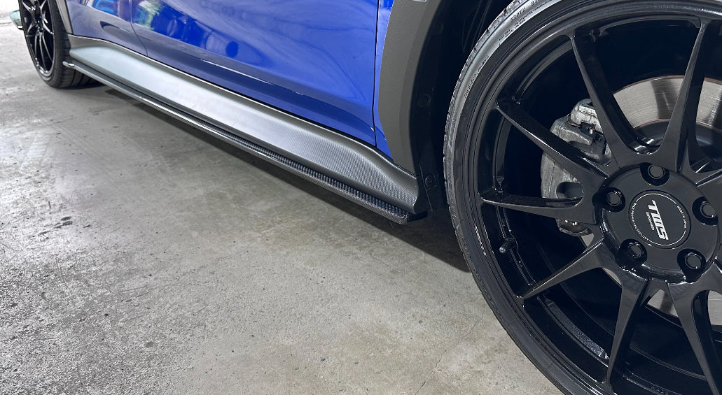 2022+ Subaru WRX - STI Style Carbon Fiber Side Skirts