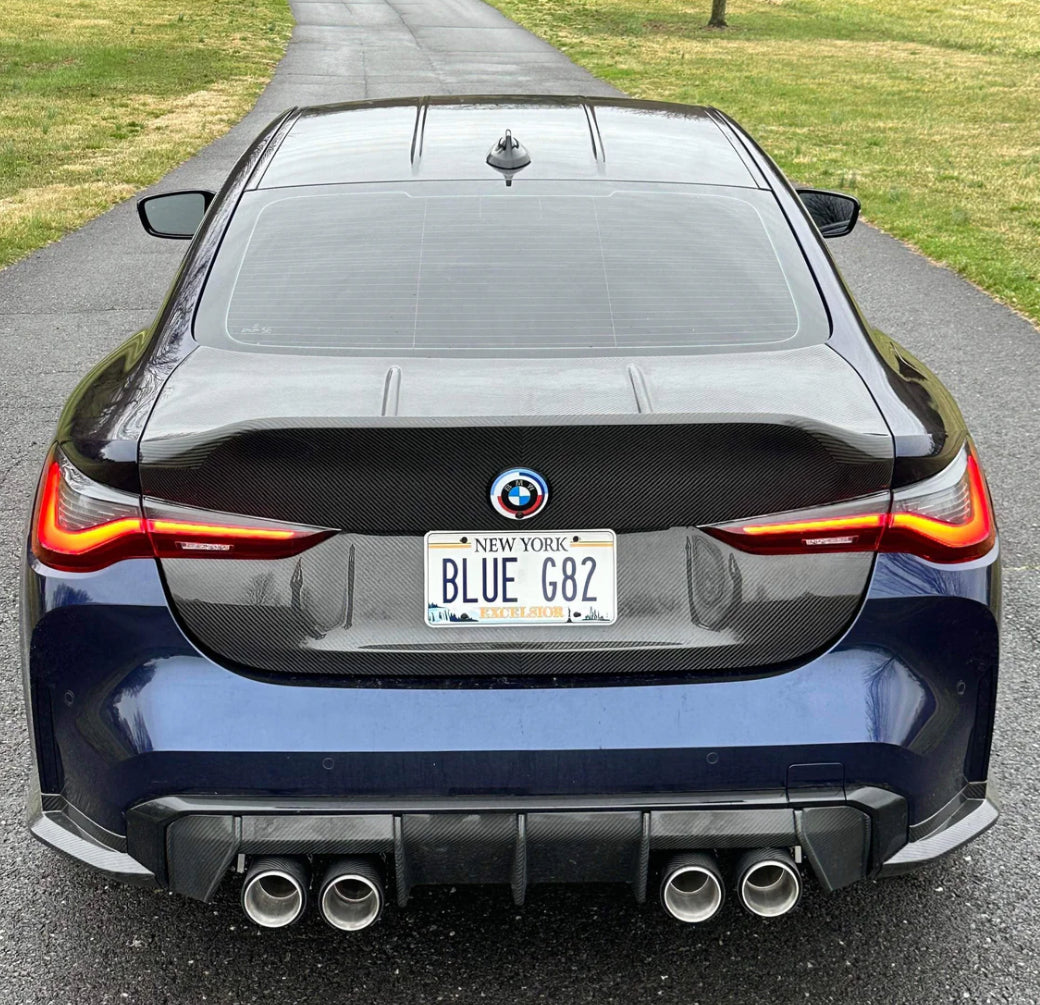 2021+ BMW G80/G82 Dry Carbon Fiber CSL Style Trunk Lid Replacement