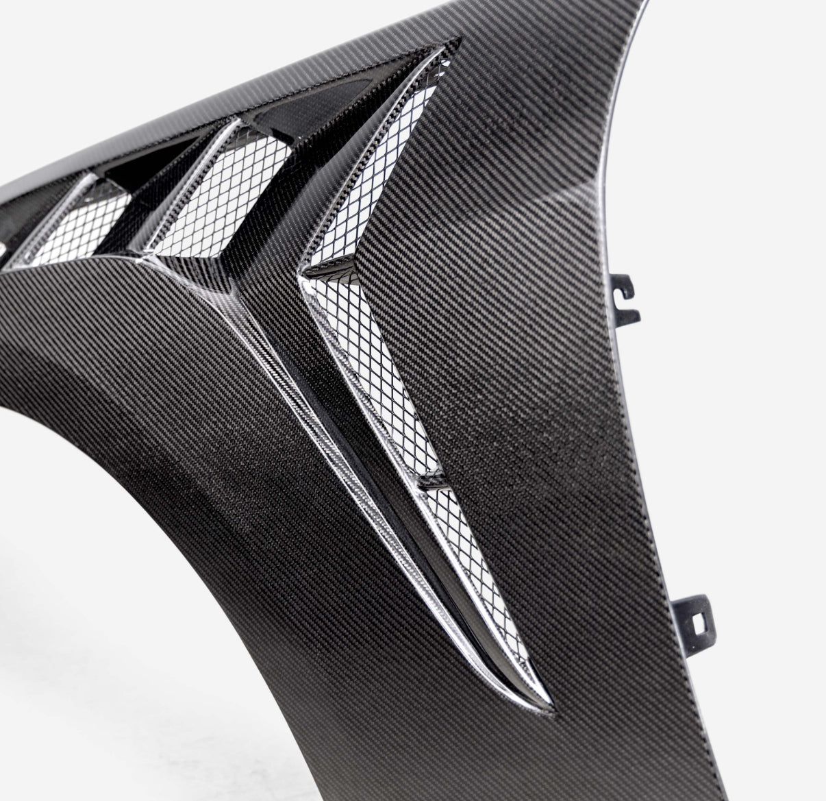 2024+ Ford Mustang S650 GTP Style Carbon Fiber Vented Front Fenders