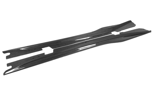 2014-2019 Chevrolet Corvette C7 R1 Carbon Fiber Side Skirts