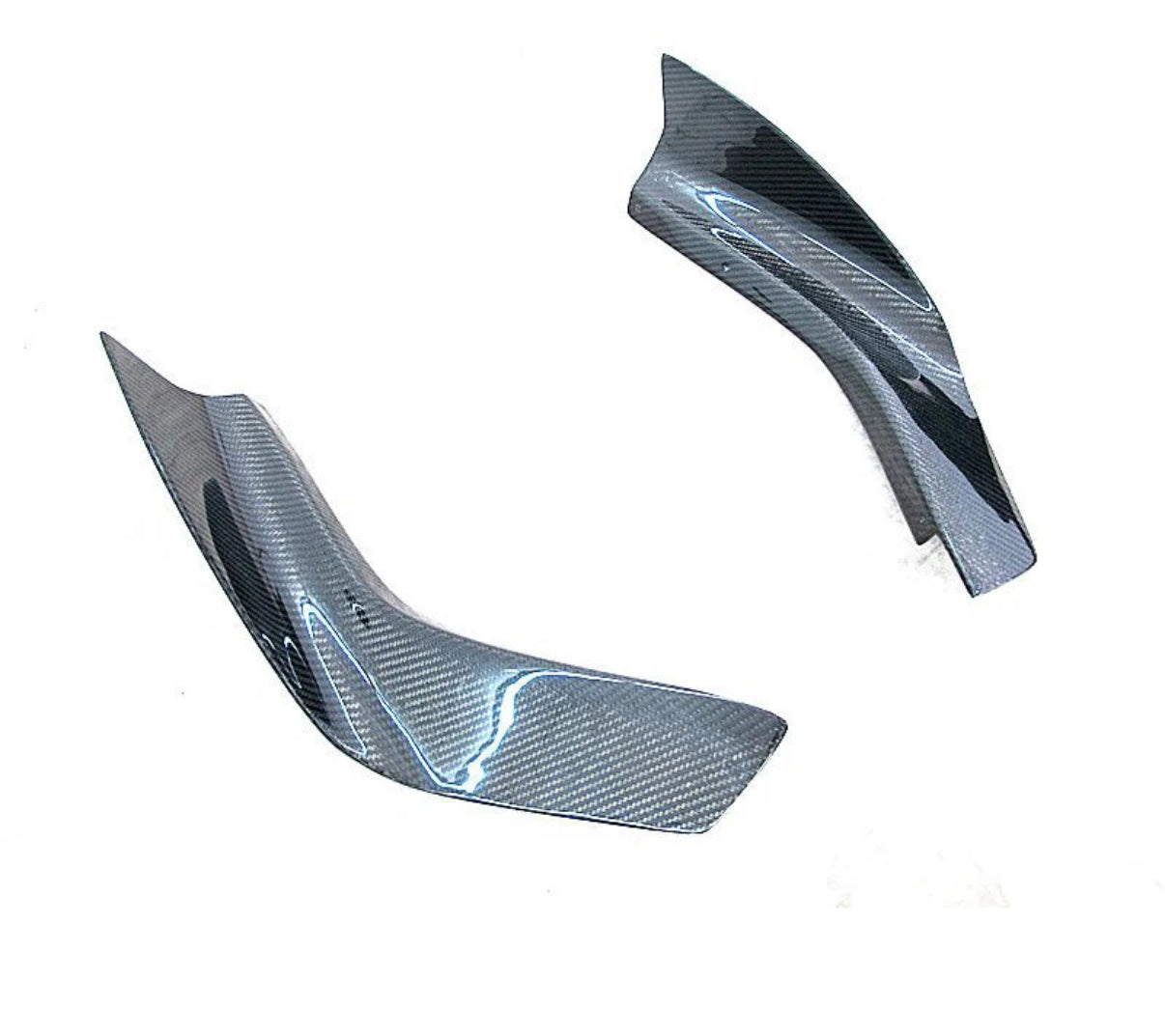 2009-2016 Nissan R35 GTR MINES Style Carbon Fiber Canards