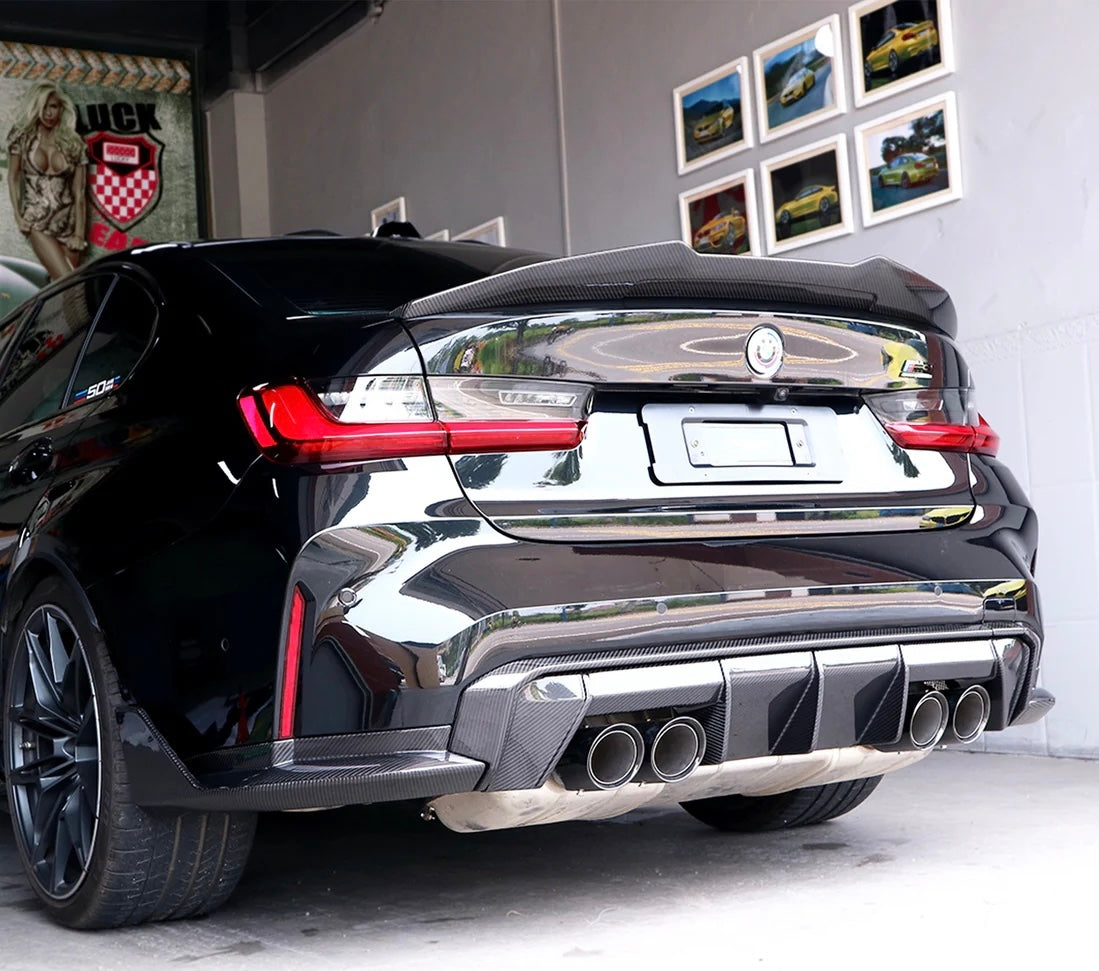 2021+ BMW G80/G82 Dry Carbon Fiber OEM Diffuser