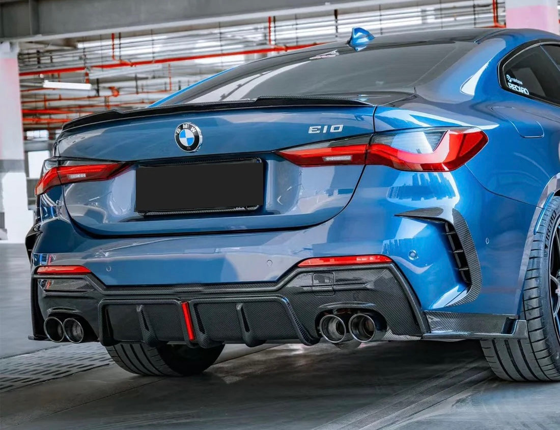 2021+ BMW G22/G23 Carbon Fiber K1 Style Diffuser with LED Light