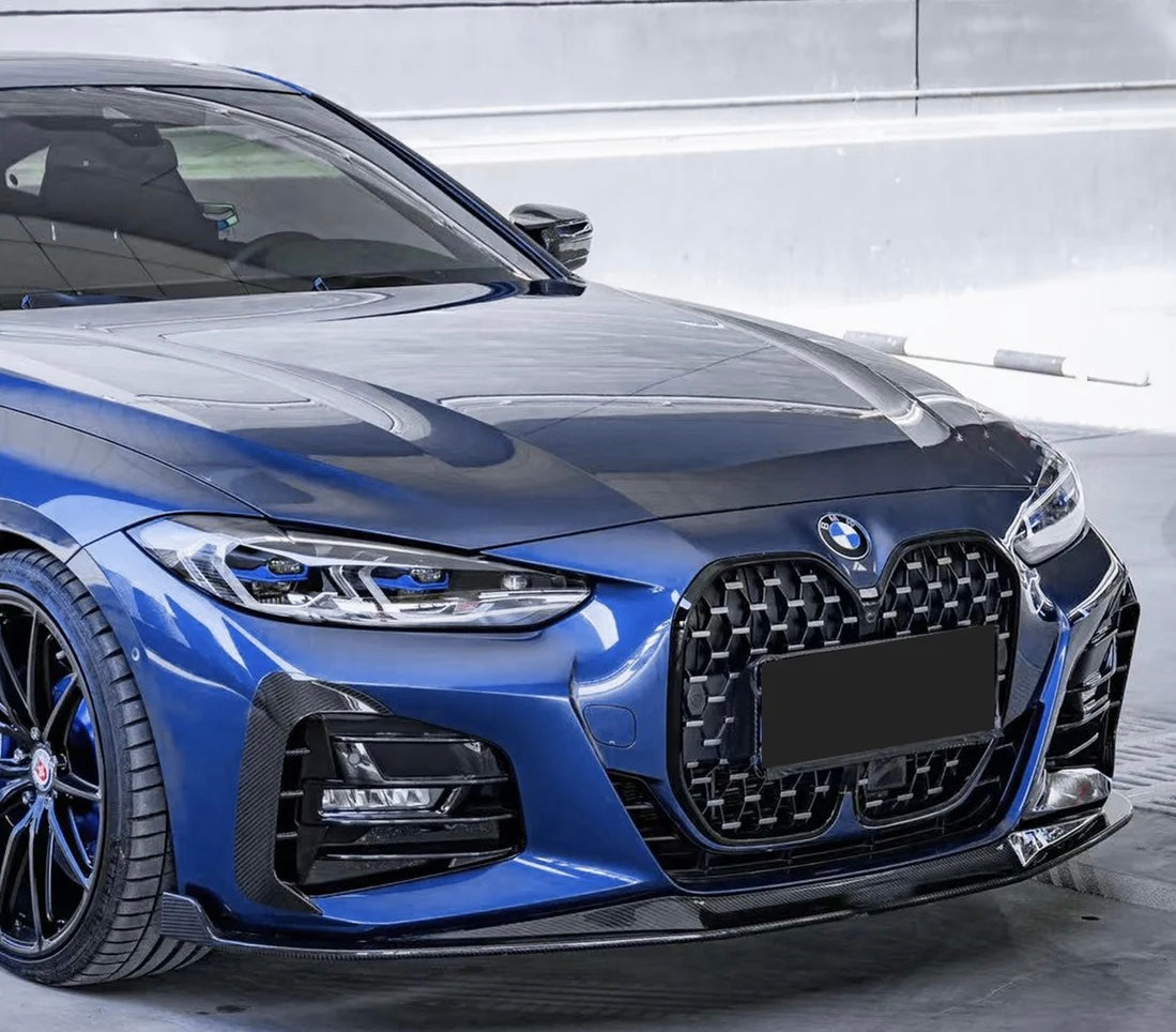 2021+ BMW G22/G23 Carbon Fiber Fog Light Overlays / Bumper Trim