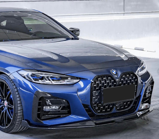 2021+ BMW G22/G23 Carbon Fiber Fog Light Overlays / Bumper Trim