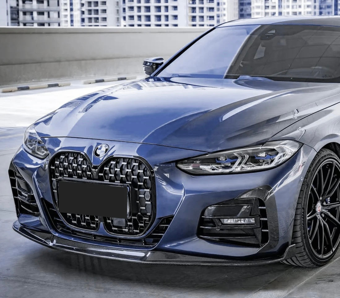 2021+ BMW G22/G23 Carbon Fiber Fog Light Overlays / Bumper Trim
