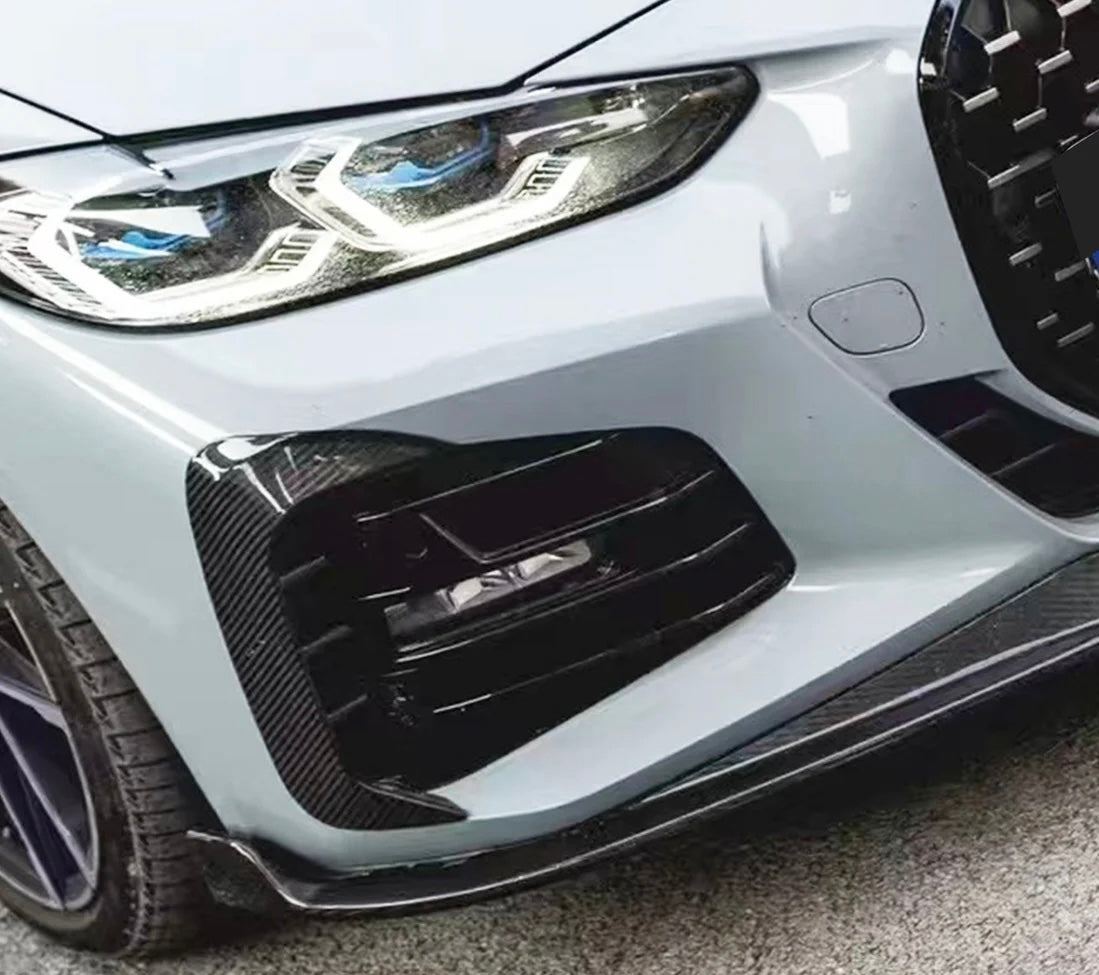2021+ BMW G22/G23 Carbon Fiber Fog Light Overlays / Bumper Trim