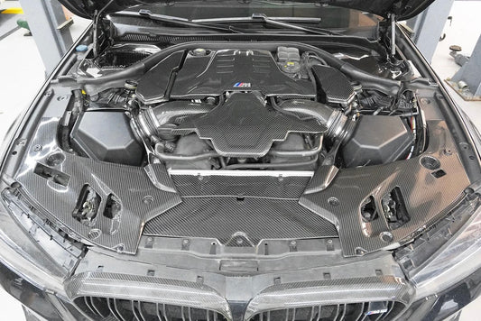 2018–2023 BMW F90 M5 / G30 / G38 – Carbon Fiber Engine Bay Parts (Full Kit)