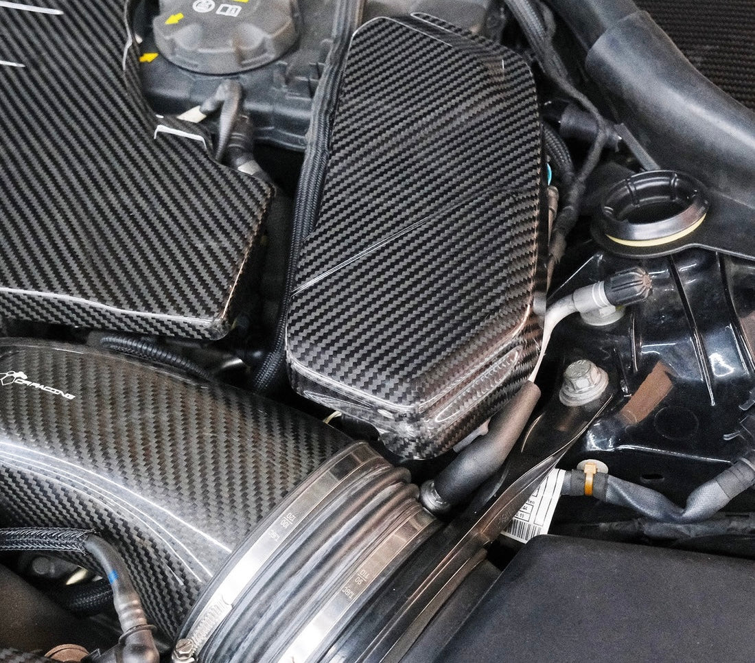2018–2023 BMW F90 M5 / G30 / G38 – Carbon Fiber Engine Bay Parts (Full Kit)