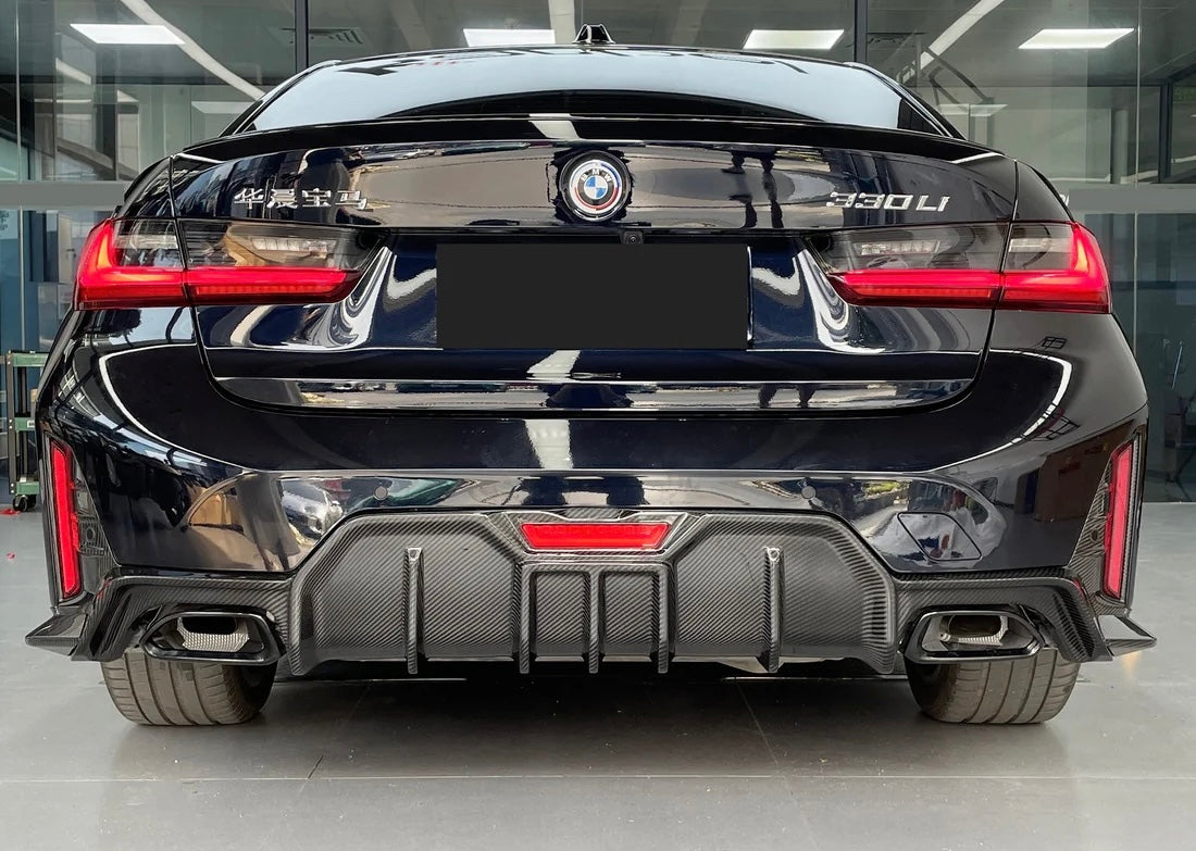 2023+ BMW G20 / G21 LCI Dry Carbon Fiber V2 Style Front Lip