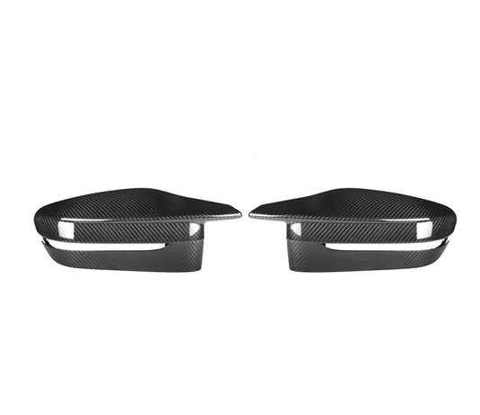 2019–2025 BMW G20 / G22 Dry Carbon Fiber Mirror Caps