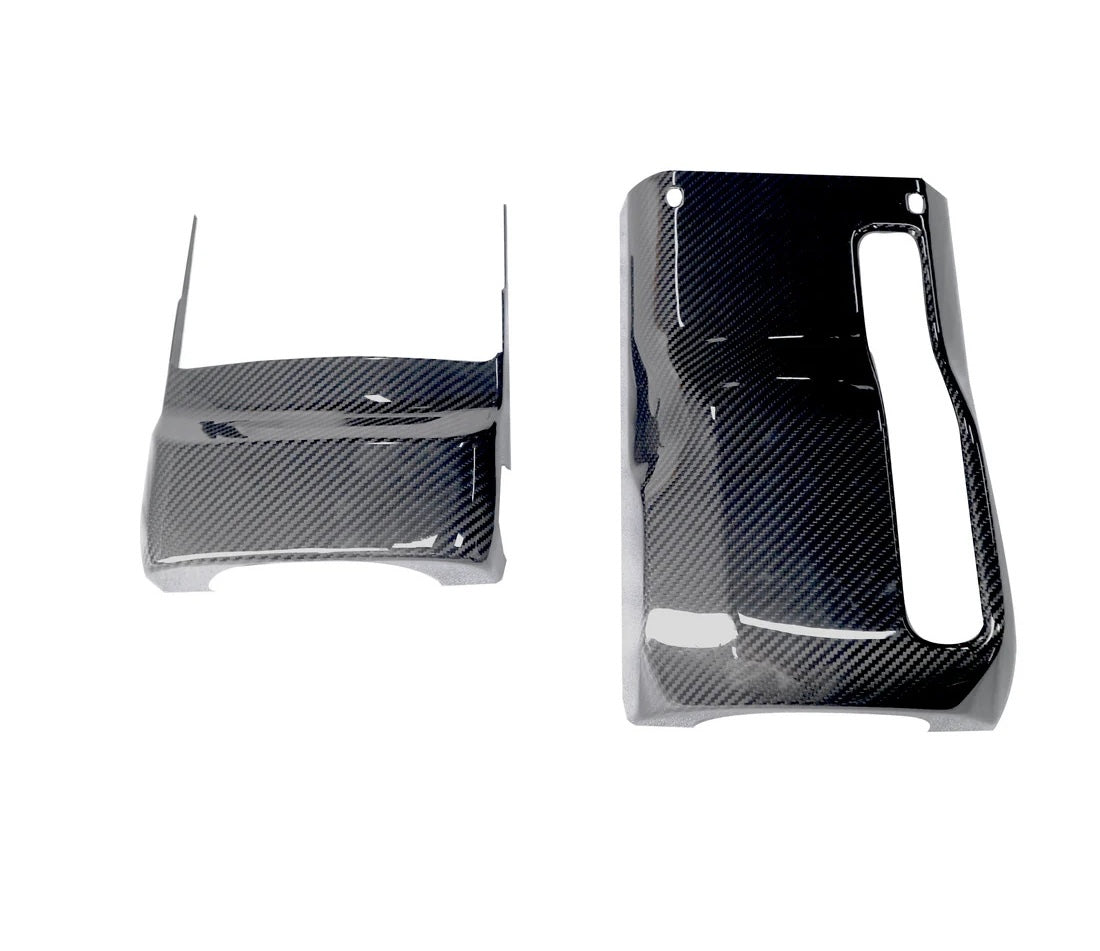 2023+ BMW G20 / G22 LCI – Carbon Fiber Steering Column Cover