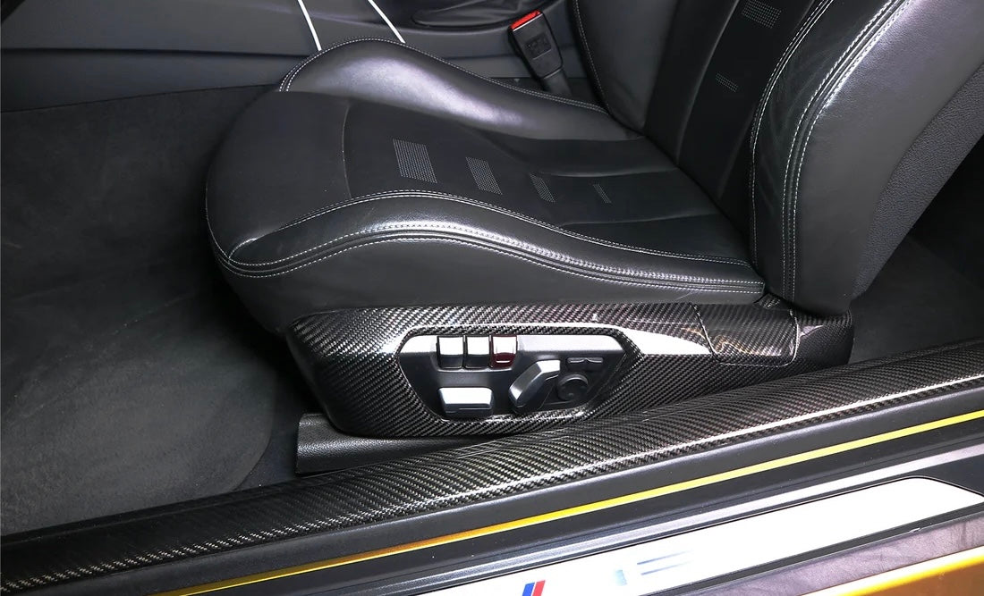 2014–2020 BMW F32/F33/F82/F83 Dry Carbon Fiber Door Sills
