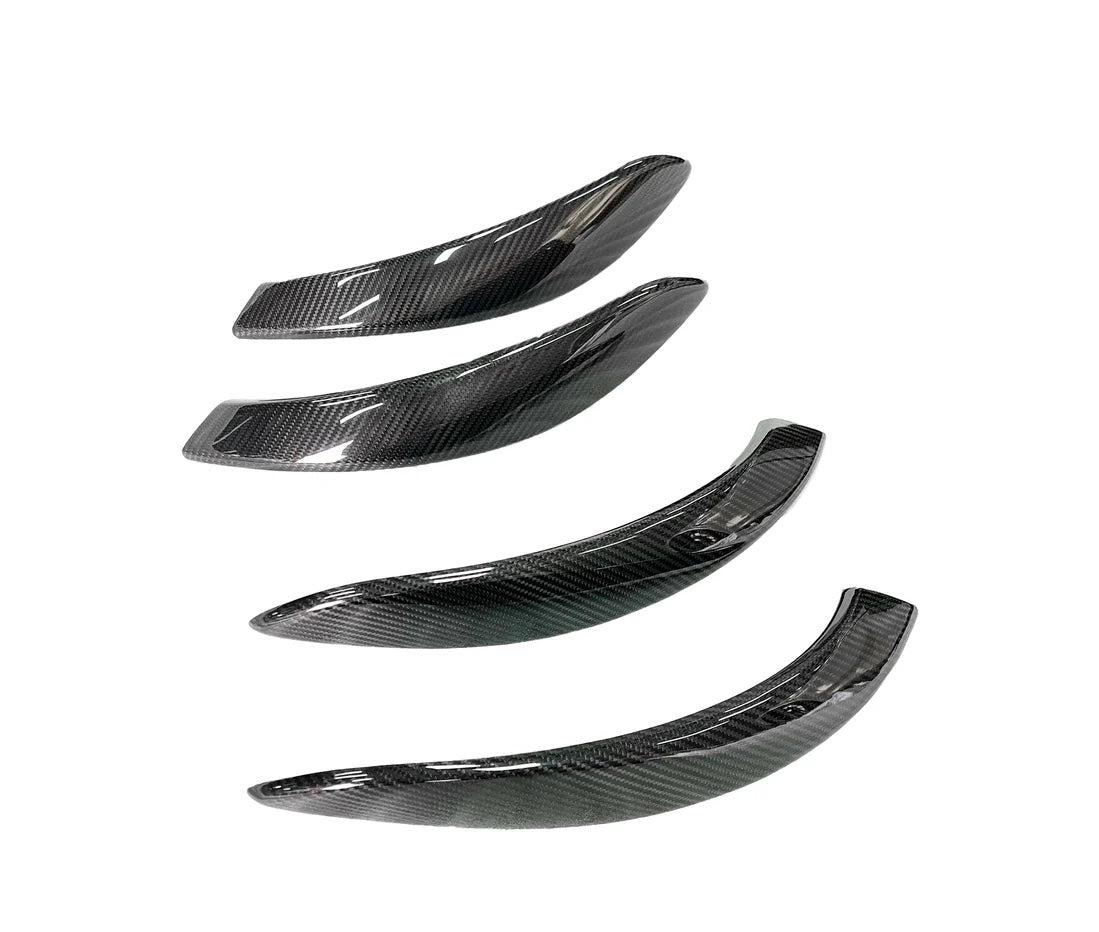 2012–2020 BMW F80/F30/F82/F83 Dry Carbon Fiber Interior Door Handles