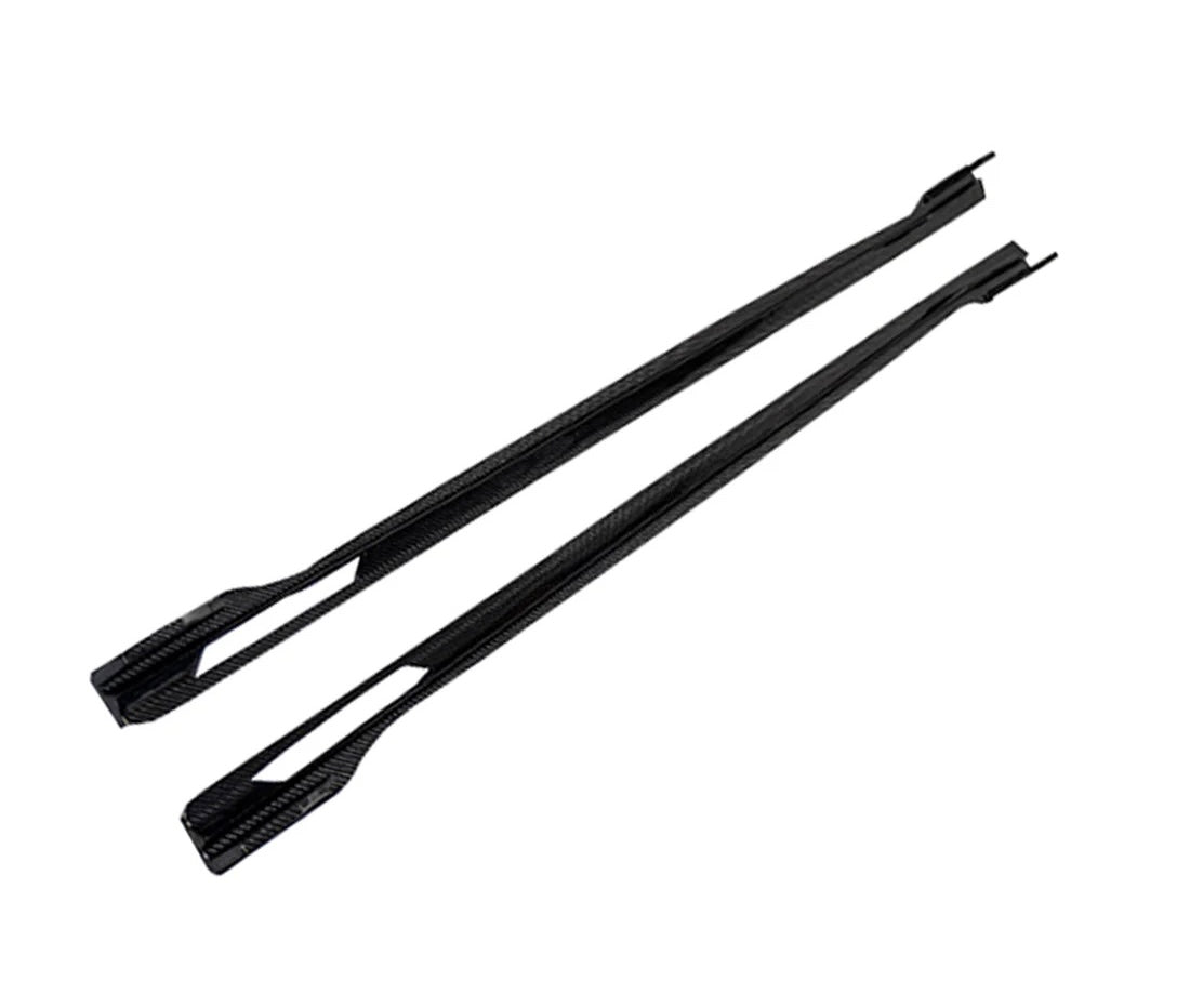 2019–2022 BMW G20 Pre-LCI 3 Series 330i / M340i Dry Carbon Fiber V2 Style Side Skirts