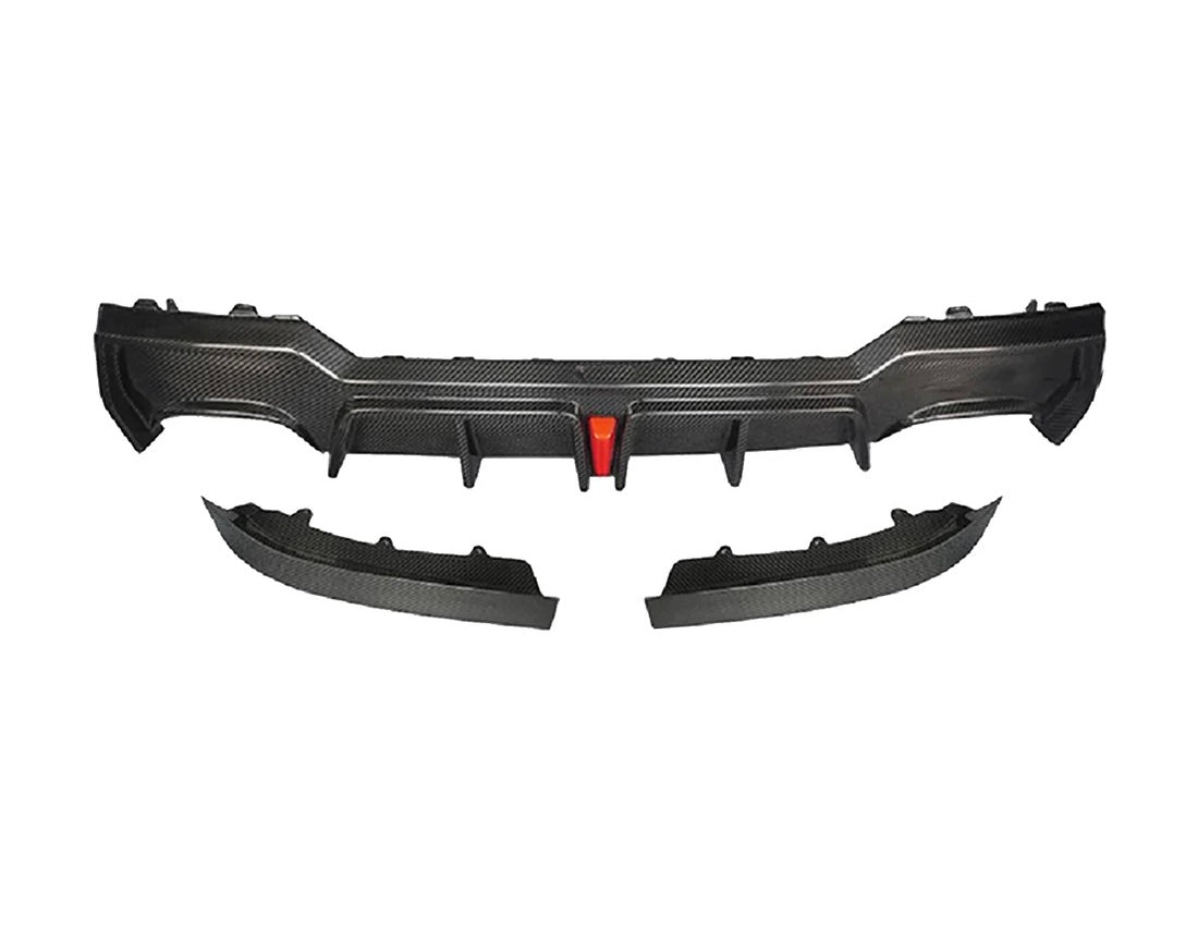 2021+ BMW G22 / G23 – Carbon Fiber Rear Diffuser (With or Without Light)