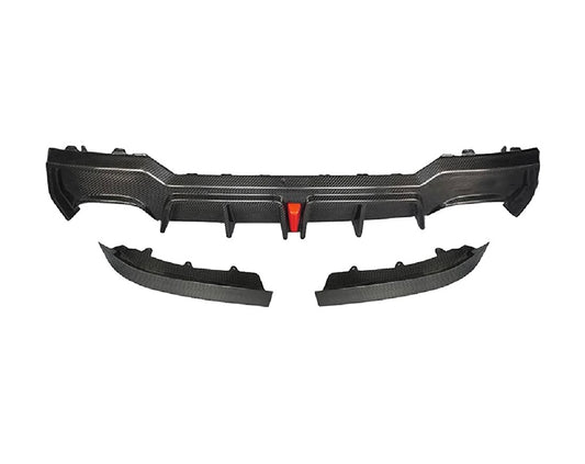 2021+ BMW G22 / G23 – Carbon Fiber Rear Diffuser (With or Without Light)