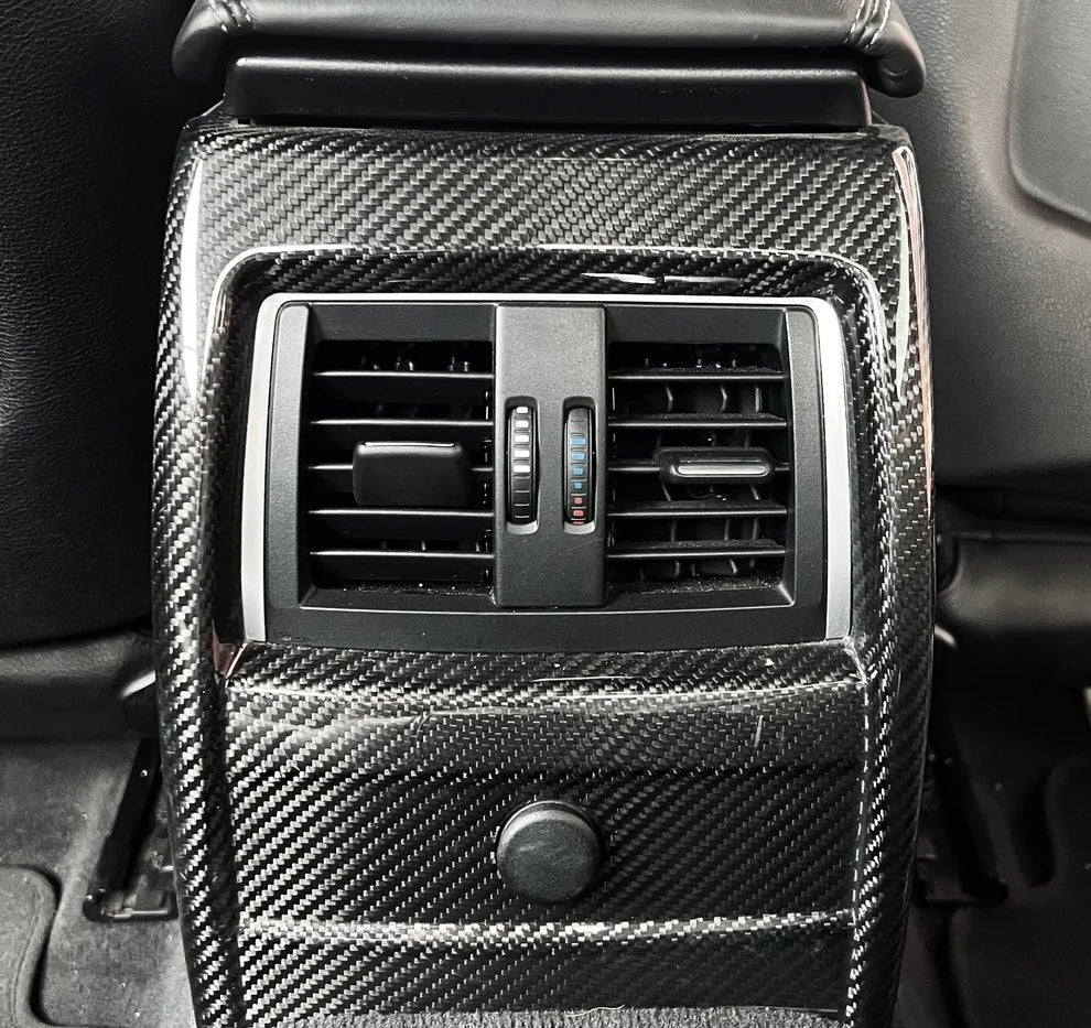 2014–2020 BMW F80/F82/F83 Dry Carbon Fiber Rear Aircon Vent Cover