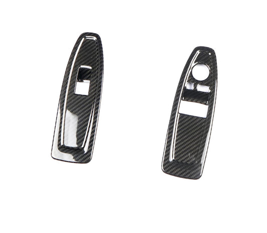 2014–2020 BMW F82 Dry Carbon Fiber Door Button Trim Cover