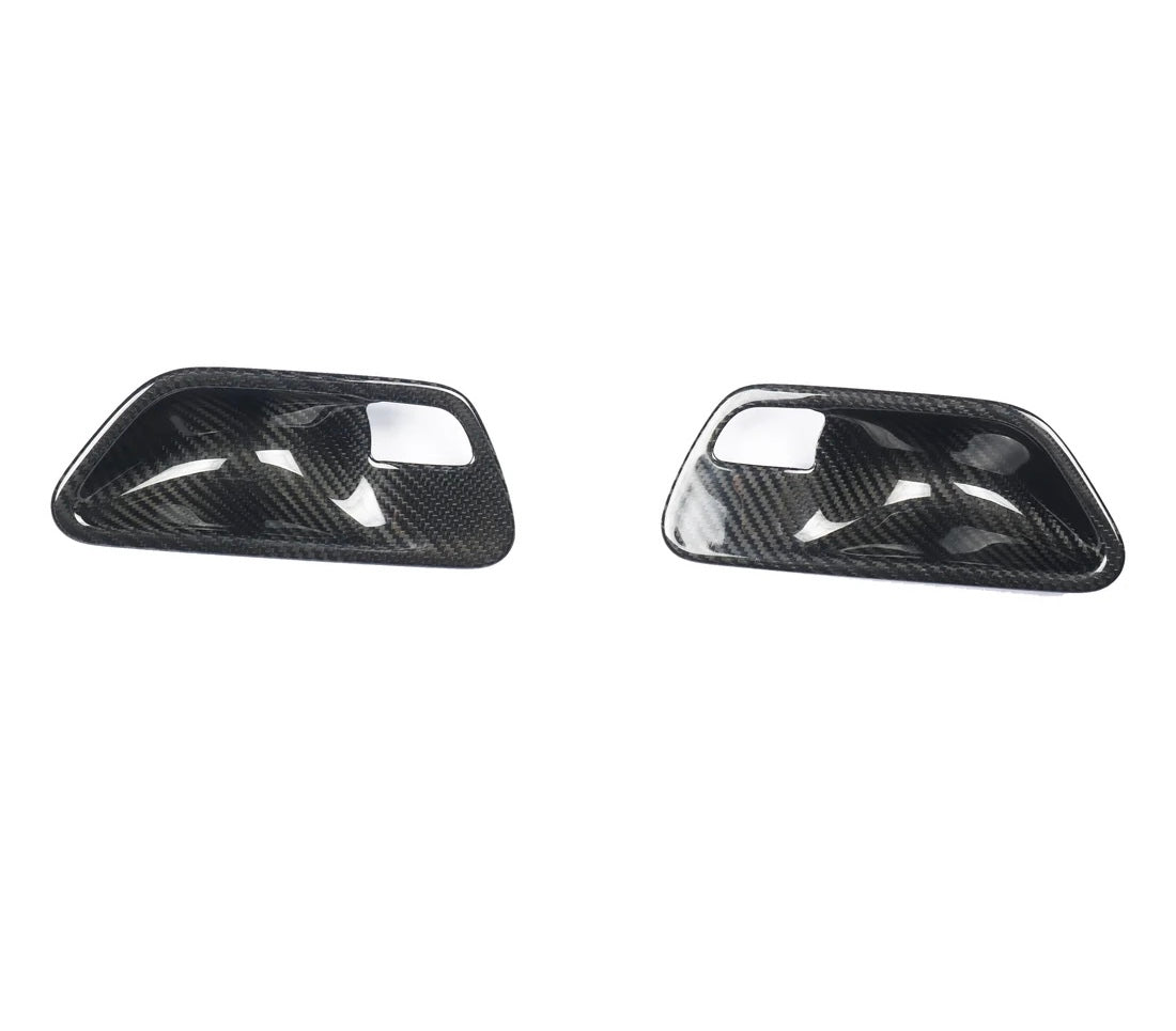 2014–2020 BMW F82 M4 Carbon Fiber Inner Door Handle Trim
