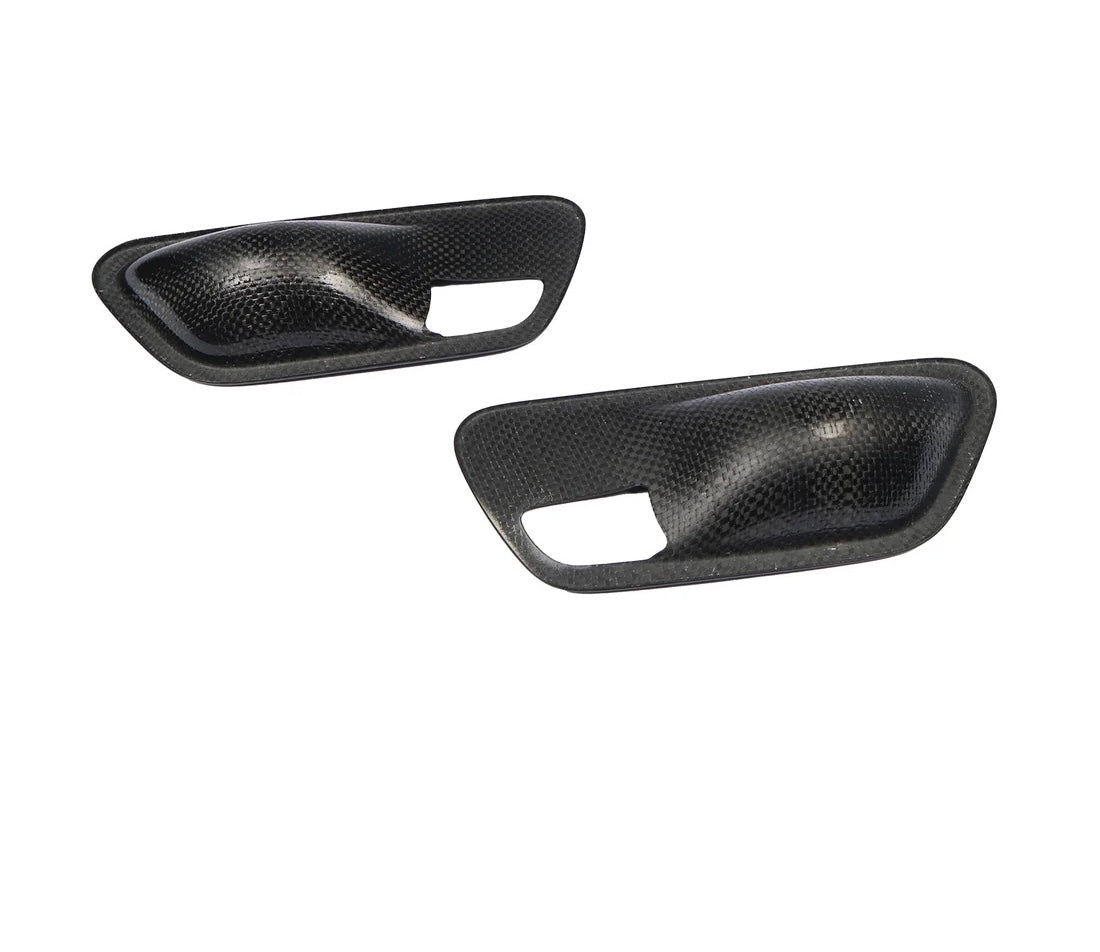 2014–2020 BMW F82 M4 Carbon Fiber Inner Door Handle Trim