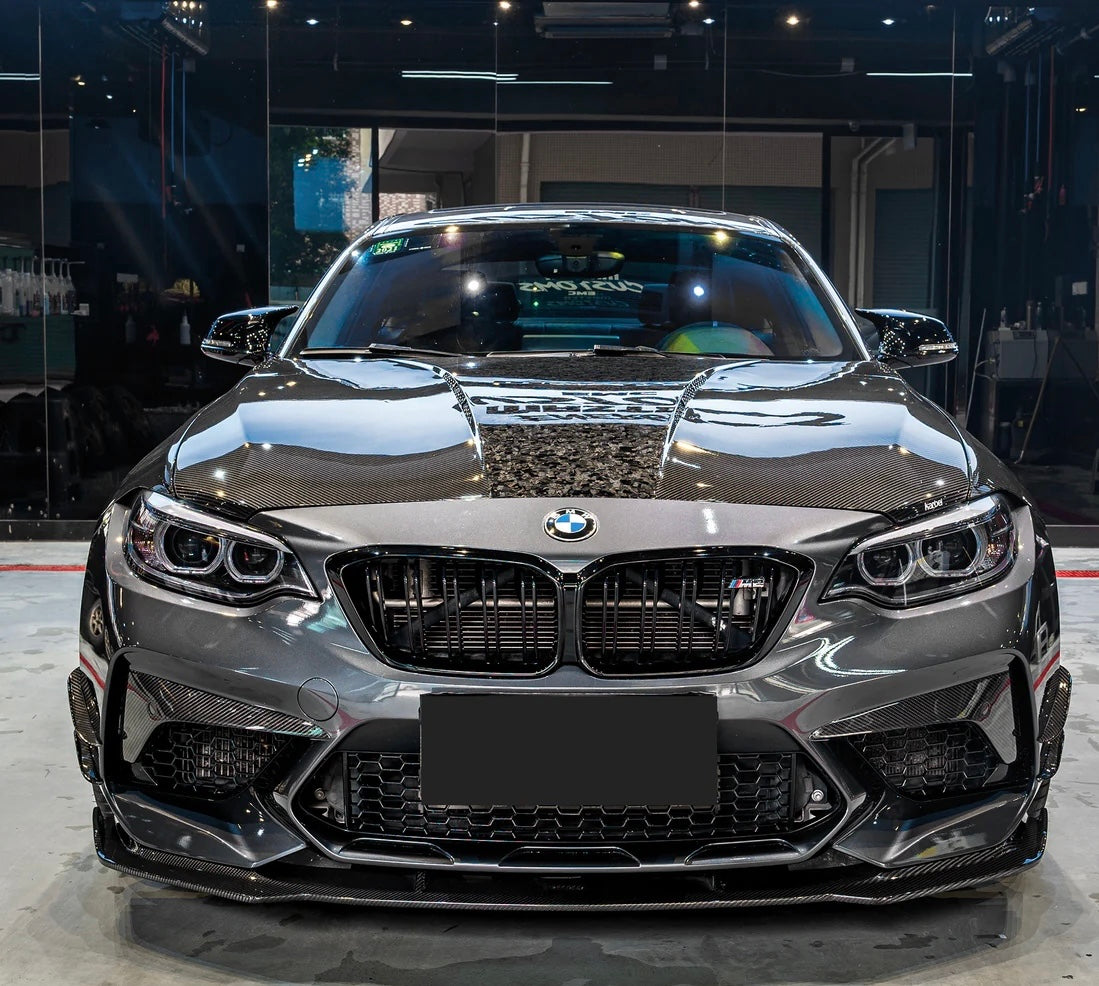 2016–2021 BMW F87 M2 Dry Carbon Fiber KB Hood
