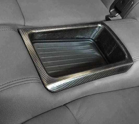 2014–2024 BMW G87 / F82 / F87 Dry Carbon Fiber Rear Seat Center Trim