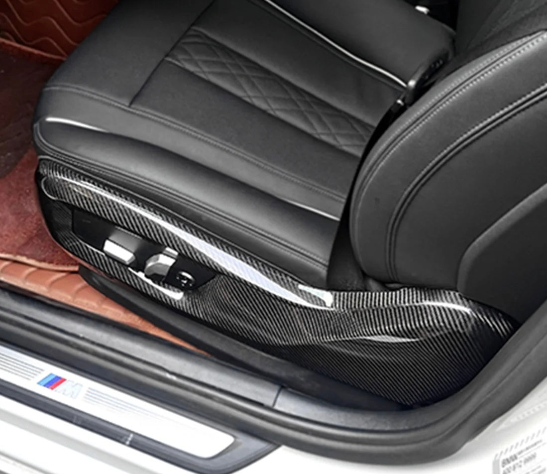 2018–2023 BMW F90 M5 Dry Carbon Fiber Side Seat Covers