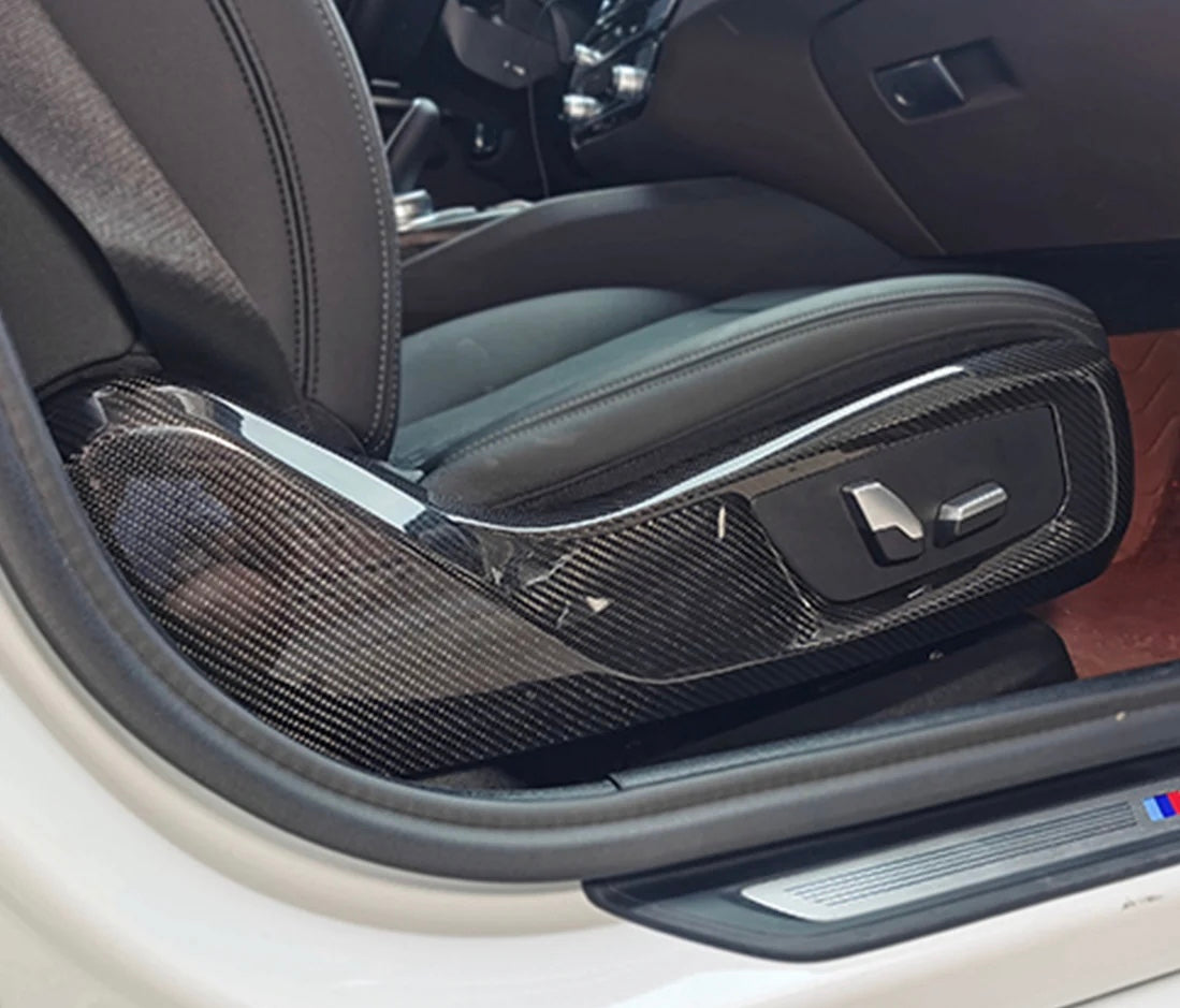 2018–2023 BMW F90 M5 Dry Carbon Fiber Side Seat Covers