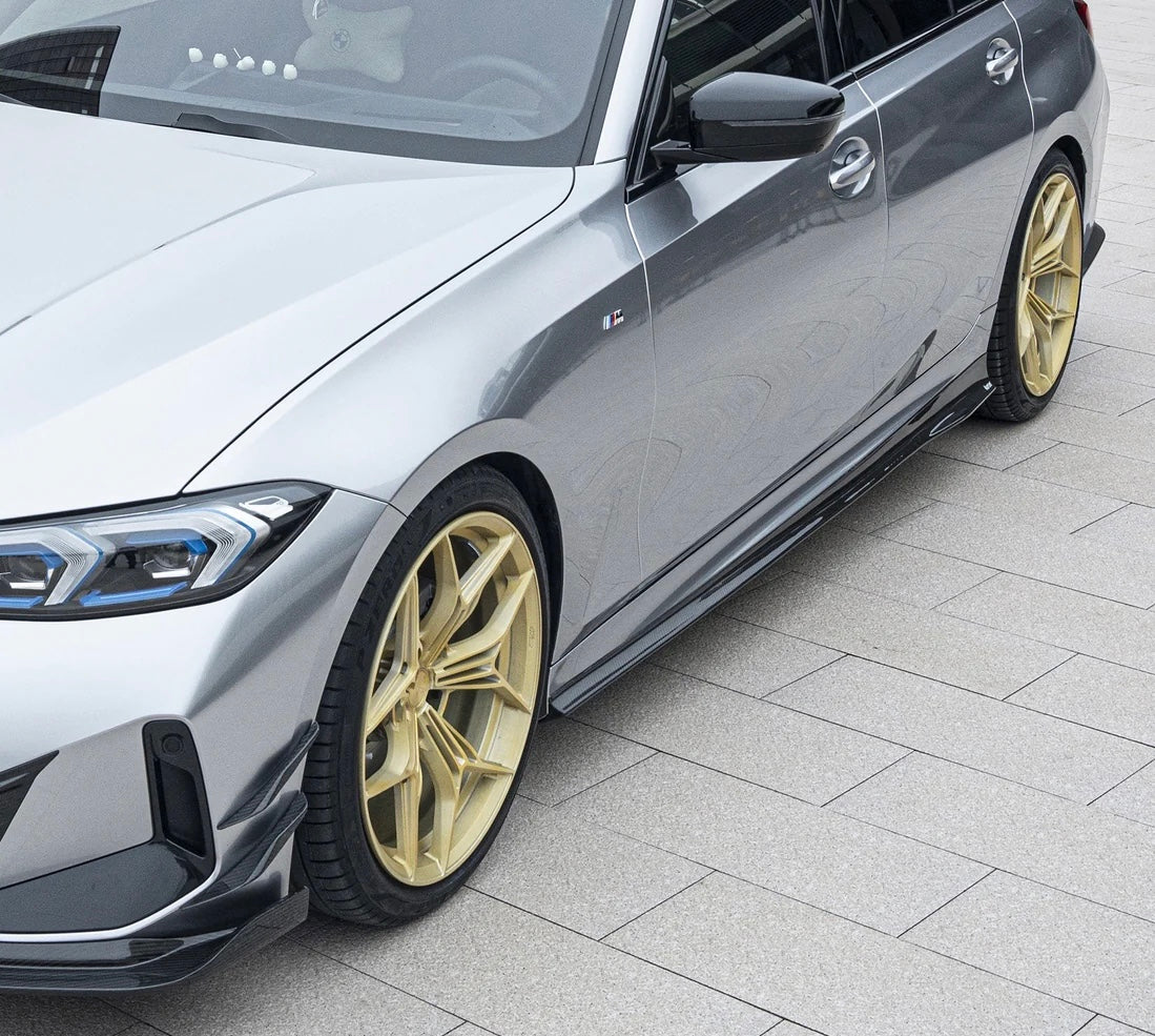 2023–2024 BMW G20 330i LCI Dry Carbon Fiber Side Skirts