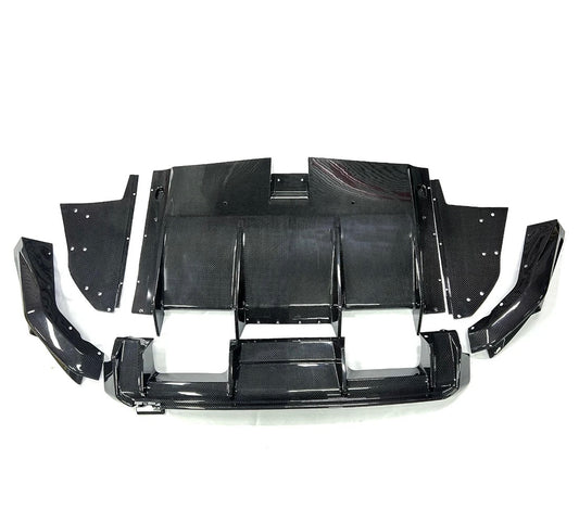 2021+ BMW G80 / G81 / G82 / G83 Dry Carbon Fiber R-Style Rear Diffuser