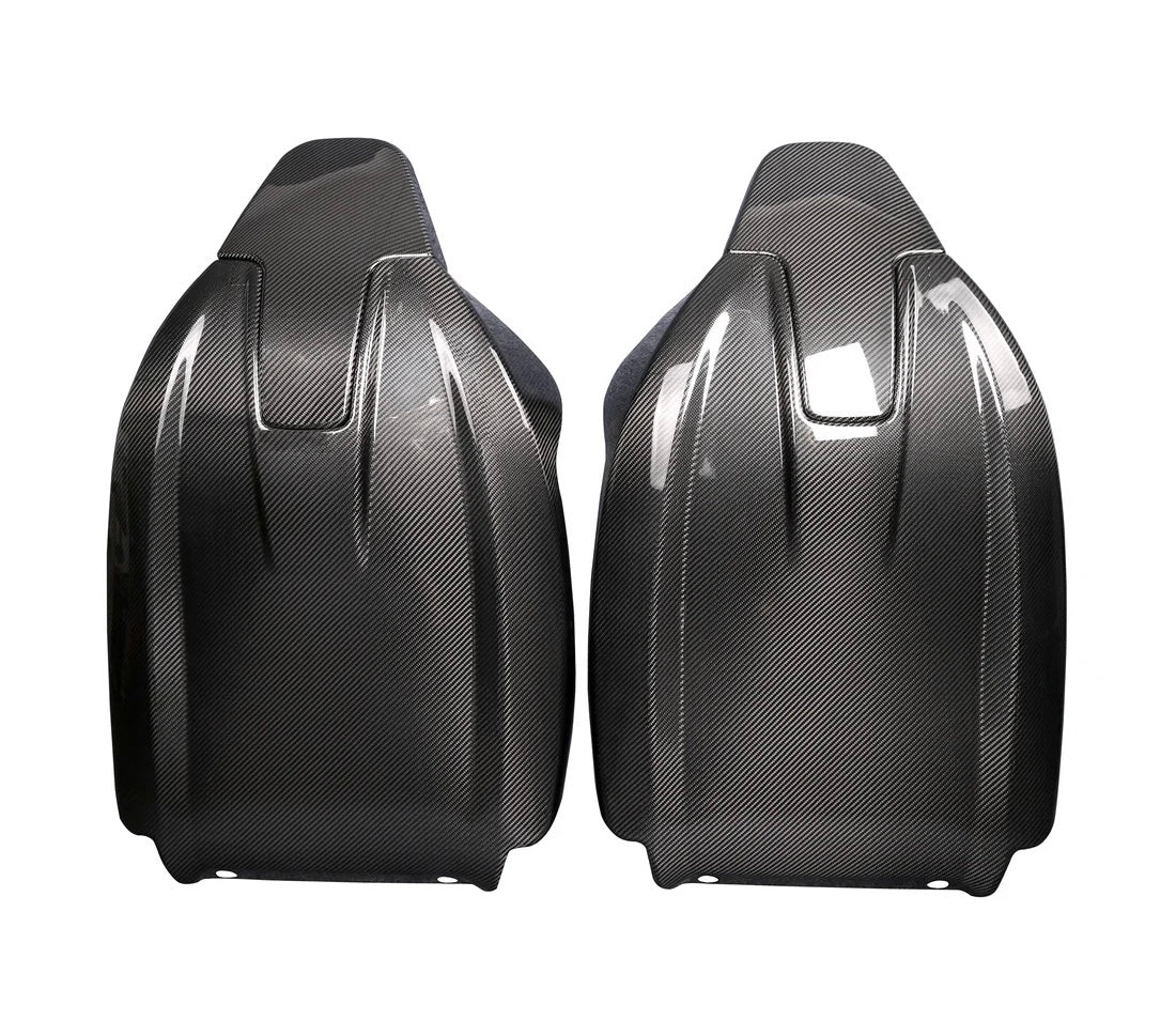 2021+ BMW G80 / G81 / G82 / G83 / G87 / G42 / G22 Dry Carbon Fiber Seat Back Covers (Set)