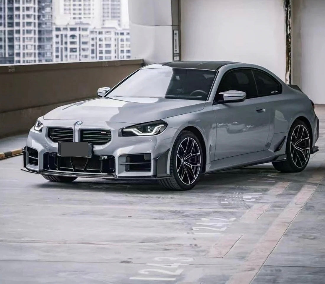 2023+ BMW G87 M2 Dry Carbon Fiber Front Bumpe Lower Grille