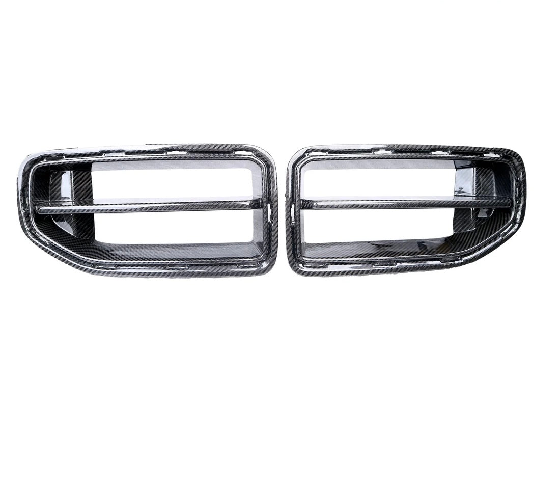 2023+ BMW G87 M2 Dry Carbon Fiber OEM Style Front Grill